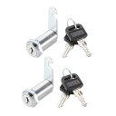 カムロックシリンダー キー付き 35mmキー付き 2個