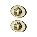 オーバル財布?ツイストロック?クラッチクロージャー?DIY製袋用?2セット ブラスブラス 23mm x 17mm