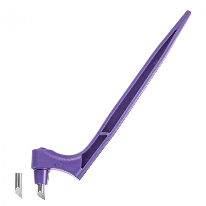 クラフト切削工具 360 度回転ブレード ステンレス鋼 カッター 30 45 度ブレード付き DIY クラフト ステ..