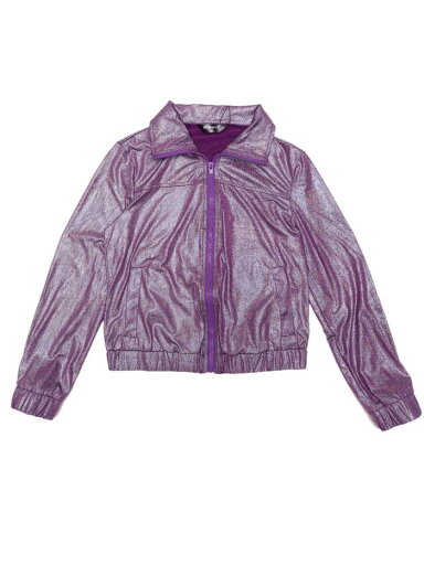 Allegra K トラックジャケット メタリックジャケット ジップフロント シャイニー 長袖 レディース パープル ゴールド L Allegra K トラックジャケット メタリックジャケット ジップフロント シャイニー 長袖 レディース パープル ゴールド L