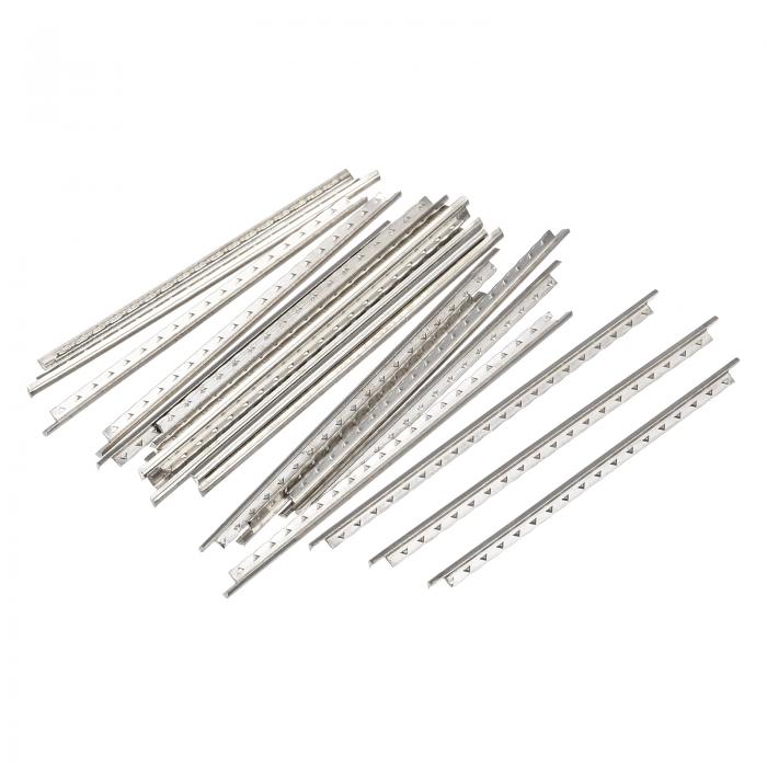 クラシックギターフレット ワイヤーギター指板 19フレット ギター指板交換用 2mm シルバートーン