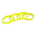 X AUTOHAUX ハブリング 66.6mm/57.1mm ホイールハブリング ハブセントリックリング ハブ中心リング 高速走行 ホイールのセンター ホイールスペーサー リングスペーサー ホイールリング 汎用 プラスチック 4個