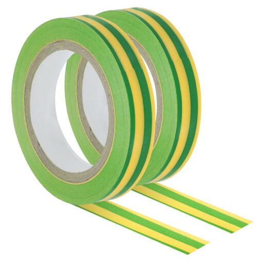 PATIKIL 10 M グリップ仕上げテープ 2個 PVC ラケット仕上げテープ ラケットアクセサリー 粘着シール テニス バドミン トン用 イエロー緑 PATIKIL 10 M グリップ仕上げテープ 2個 PVC ラケット仕上げテープ ラケットアクセサリー 粘着シール テニス バドミン トン用 イエロー緑