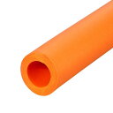 フォームグリップチューブ ハンドルグリップ 道具 フィットネス 工具のハンドルサポート用 ID 18mm OD 30mm 全長2m オレンジ(4)