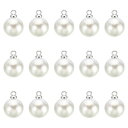 PATIKIL (10mm) パールペンダント 150個 パールビーズ フェイクパールペンダントペンダント 美しいデザイナー DIY ジュエリー製作用 ブレスレット イヤリング ネックレス ウェディングクラフト シルバーホワイト(3)