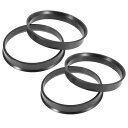 X AUTOHAUX ハブリング 60.1mm/64.1mm ホイールハブリング ハブセントリックリング ハブ中心リング HUB CENTRIC RI NG 高速走行 ホイールのセンター ホイールスペーサー リングスペーサー ホイールリング 汎用 プラスチック 4個
