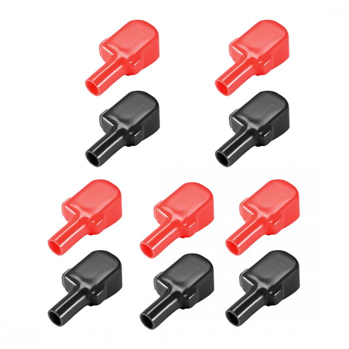 柔軟なバッテリーターミナルカバー 絶縁ゴムプロテクターカバー 12mmケーブル用 5ペア