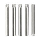 ダウエルピン 5x45mm 304ステンレス鋼 ローレットヘッド フラット面取りエンド ダボピン 木材二段ベッド棚ペグ サポートシェルフ ファスナーエレメント ...