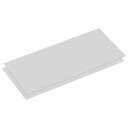 6061アルミニウムシート 150 mm x 75 mm 長方形アルミ板 0.5 mm厚さ フラットメタルストック 保護フィルム付き 2個