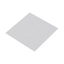 1060アルミニウムシート 80 mm x 80 mm 長方形アルミ板 1 mm厚さ フラットメタルストック 保護フィルム付き