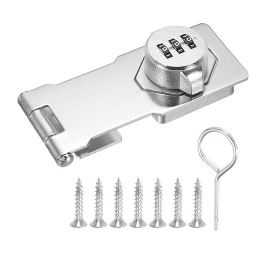 PATIKIL キャビネットコンビネーションロック 3穴キャビネット パスワード掛け金ロック亜鉛メッキ合金 3桁のパスワード付き 引き出しとキャビネット用 シルバー PATIKIL キャビネットコンビネーションロック 3穴キャビネット パスワード掛け金ロック亜鉛メッキ合金 3桁のパスワード付き 引き出しとキャビネット用 シルバー