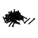 六角穴付きボルト 皿ボルト 10.9炭素鋼材質 機械ねじ M3*35mm 40個入り