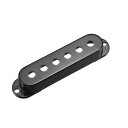 ピックアップカバー?50mm?プラスチック シングルコイル?Stratocaster Squierギターパーツ用?ブラック