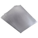 PATIKIL グラファイトフレキシブルフォイルガスケットシート グラファイト箔シート グラファイトペーパー 250x200x0.6mm 5個入り(4)