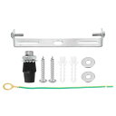 シーリングライトプレート 97x18x16 mm 照明器具取付用ブラケット ホームオフィスシャンデリア用 1セット