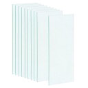 溶接ヘルメット内側カバーレンズ 暗化溶接フィルター用 保護レンズ用 置換 100x47x0.8mm クリア 10個