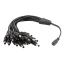 CCTVエクステンション ケーブル シングル 42cm 1 DC メスと 16 DC オス コッパー アダプター CCTVカメラに