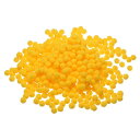 PATIKIL ポンポンボール 1cm 500個 小玉 ボンテン ふわふわ クラフト 毛球 ぽんぽん 髪飾り イヤリング クラフトアート DIY手作り 装飾 手芸材料 オレンジイエロー
