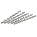 フルスレッドロッド 304ステンレス鋼 右ねじ M6-1.0ねじピッチ M6 x 90 mm 15個