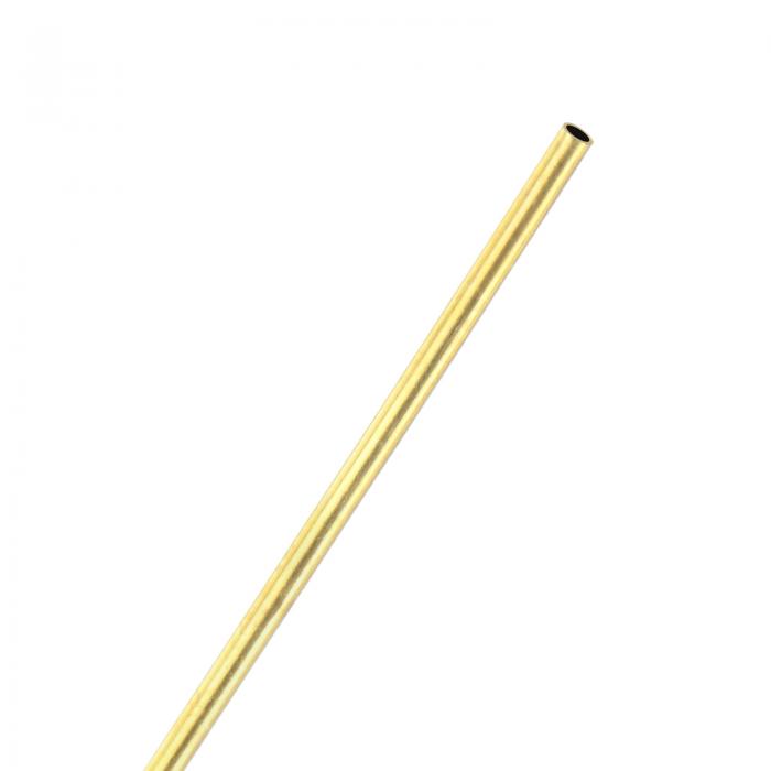M METERXITY 1パック 300mm 真鍮丸管 外径1.5mm 壁厚0.2mm H65 真鍮シームレスチューブ 建設/機械加工/..
