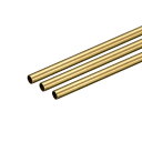 真鍮管 丸管チューブ 産業用 DIYプロジェクト 3個 3 mmの外径 0.2mmの厚さ 250mmの長さ