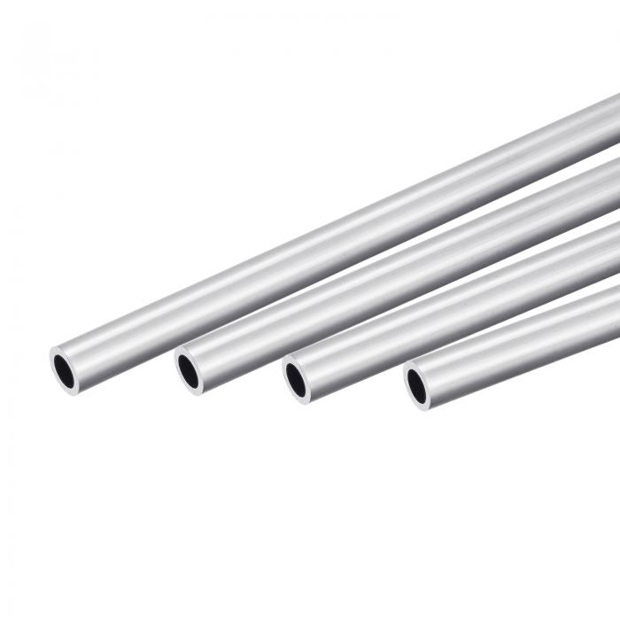 6063アルミ丸管 14 mm外径 10 mm内径 300 mm長さ パイプチューブ 4個