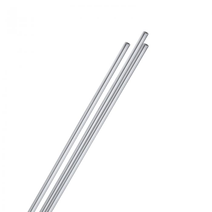 M METERXITY 3個 300mm 6063アルミニウム丸管 2mm ID 3 mm OD シームレスアルミニウムチューブ 建設/加..