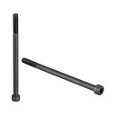 六角ボルト キャップボルト ソケットヘッドねじ 半ねじ 12.9グレード合金鋼 M8x130mm 10本入り