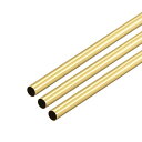 真鍮丸管 0.2 mm壁厚さ シームレスストレートパイプチューブ 5.5mm 外径 x 0.2mm壁厚,3個