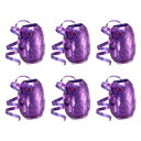PATIKIL カーリングリボン クリンプバルーンストリング 5 mm 10 M 6個 クリスマス ウェディング ギフト 工芸品 花屋装飾用 パープル