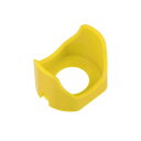 プラスチック 60 cm プッシュスイッチボタン保護カバー イエロー 30mm-1本