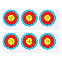 PATIKIL アーチェリーターゲット用紙 10" 20パック 3スポットボウアローターゲットフェース 射撃練習用