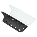PATIKIL キッチンナイフ用ナイフシース 7"のチョッピングナイフ用 2個セットのナイフエッジガード ナイフシースカバースリーブ フェザーキッチンナイフセット ブラック&透明 7"x 2.4"