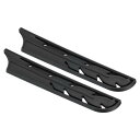PATIKIL キッチンナイフ用ナイフシース(8"のパンナイフ用) 2個セットのナイフエッジガード ナイフシースカバースリーブ フェザーブレッドナイフホルダー ブラック 7.8"×1.4"