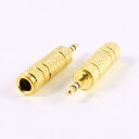 2Pcs 3.5mm IXto 6.35mm X S[hg[  I[fBI A_v^[ Ro[^