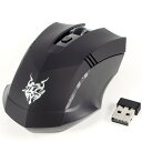 ワイヤレス マウス USB レシーバー付き PC 2000DPI Red LED 2.4GHz 2.4G