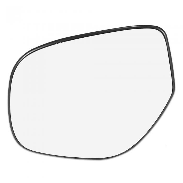 X AUTOHAUX 車のバックミラーガラス バッキングプレート付き 加熱 7632B609 Mitsubishiに対応 Outlande..