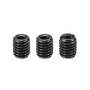PATIKIL 45#炭素鋼製 ねじ込み修理インサートナット 3個セット M3x0.5メスからM5x0.8メスへ 高強度スクリュースリーブインサートリデューシン...