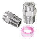 2個セット 40度スレッドワッシャースプレーチップ 1/4