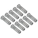 PATIKIL アローインサート 0.244"直径(6.2mm)0.307"(7.8mm) 24個入り アーチェリーポイント用のアルミシャフトアダプター