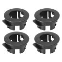 X AUTOHAUX 自動車パークセンサー リテーナー ホルダー 代替品 ブラック 番号89348-28100-C0 トヨタ用 4個入