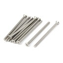 カウンターボルト ステンレススチール マシンスクリュー フラットヘッドスクリュー M4x70mm 10個入り