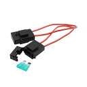 カーヒューズホルダー カーブレード型ヒューズホルダー DC 12V 30A 2セット入り(2)