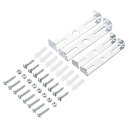 シーリングライトプレート ホームオフィスシャンデリア用 90x18x17 mm 2サイズ照明器具取り付けブラケット 1セット