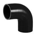 X AUTOHAUX シリコンホース シリコンパイプ ラジエーターホース 1個 内径65mm 長さ102mm エルボ90度 黒 エアクリーナー 接続ホース イン...
