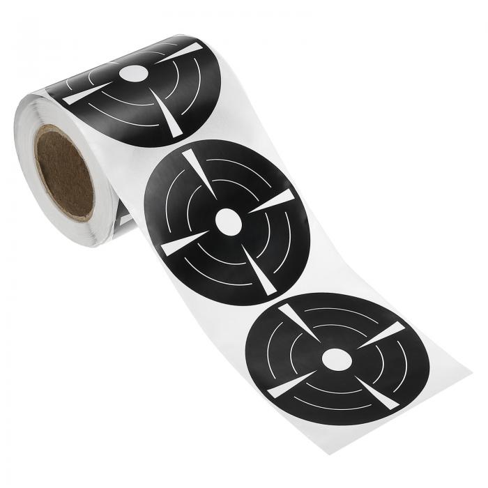 PATIKIL シューティングターゲットステッカー 3"200個 粘着式蛍光スプラッターターゲット ショット練習..