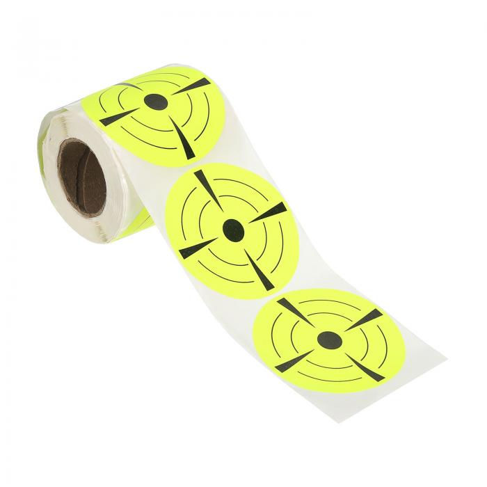 PATIKIL シューティングターゲットステッカー 3"200個 粘着式蛍光スプラッターターゲット ショット練習..