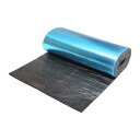 X AUTOHAUX 787mil 20mm 5.39sqft カーサウンドデッドナーマット アルミ箔ヒートシールド素材 自己粘着式 フード ボート エンジンカバー用 39.37