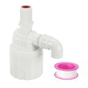 PATIKIL 1/2"浮き弁 プラスチック製トップインレット自動浮き弁 水タンクの水位制御バルブ