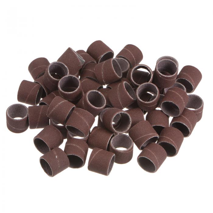 サンディングドラム 13 mm ミニサンディングスリーブ 320グリット サンディングバンド ドラムサンダー回転工具用 50個